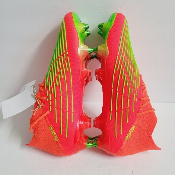 NEW Adidas Predator Edge.1 SG Soccer Cleats GW1016 Size 11 Solar Red main image 5